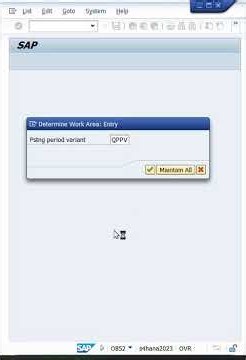SAP Posting Period Issue Explained | OB52 Configuration Explained