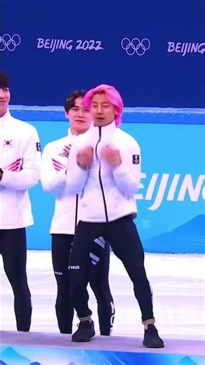 The Winter Olympic podium ceremony is the perfect time to showcase your dance skills 🤣