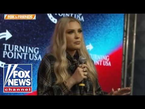 Erika Kirk explains Charlie’s mission to touch the hearts and minds of children