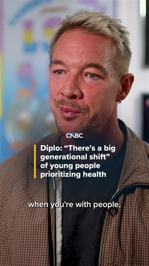 Diplo: 'There's a big generational shift' of young people prioritizing health