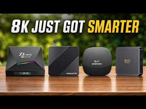 8K Streaming Meets Android: Smart Android TV Box Upgraded