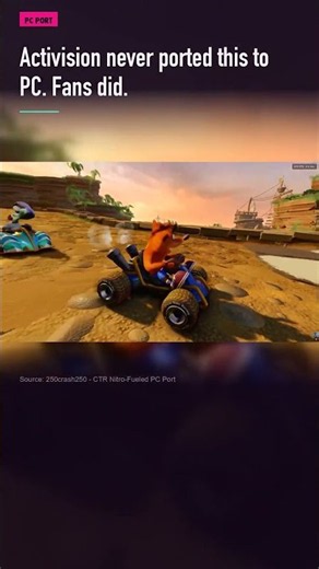 Crash Team Racing on PC: the port Activision never made