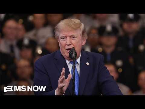 President Trump delivers remarks on the FBI’s 2025 Crime Statistics Report