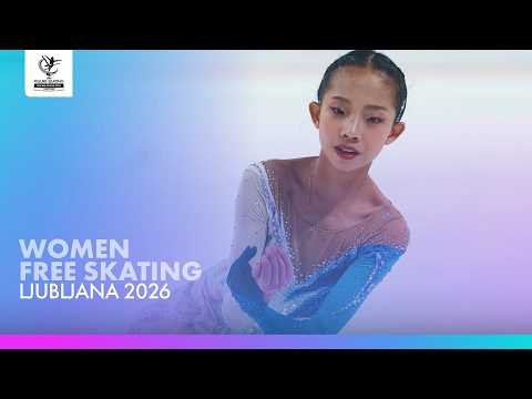 Junior Women Free Skating | Ljubljana 2026