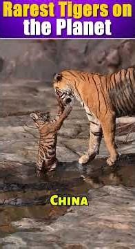 5 World’s Rarest Tigers 🐯🌍 On the Edge of Survival