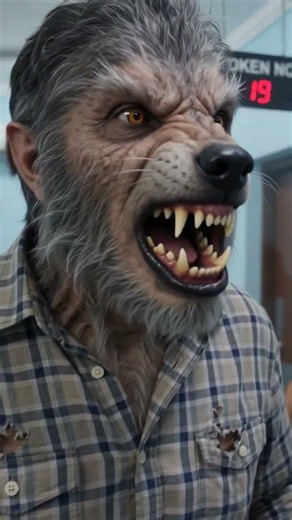 EPIC WEREWOLF TRANSFORMATION ESCAPE! AI VFX Unleashed!