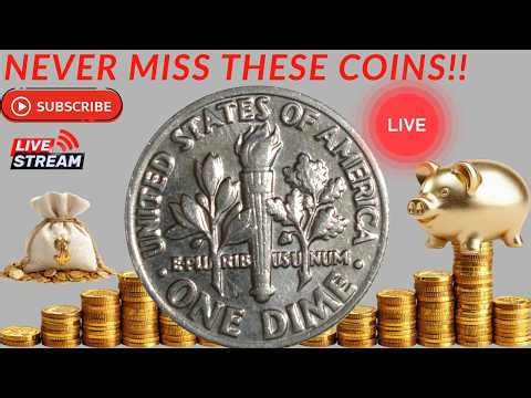 The Most Valuable State Rare ONE DIMEUSA COINS Coins Worth BIG Money Find One Today!!
