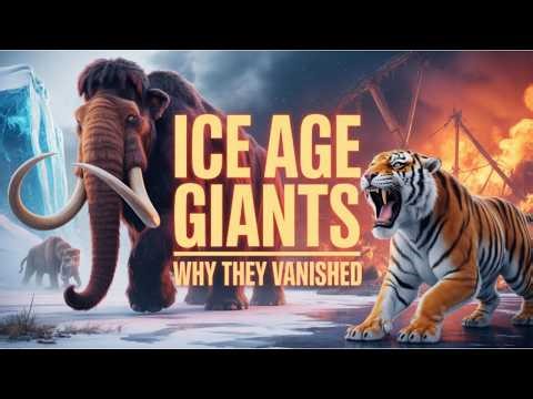 Why Did Prehistoric Animals Die Ice Age Megafauna Extinction
