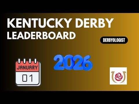 Kentucky Derby 2026 Leaderboard January