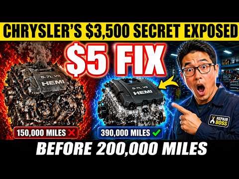 Your HEMI Is Dying — The $5 Fix Chrysler Prays You Never Find