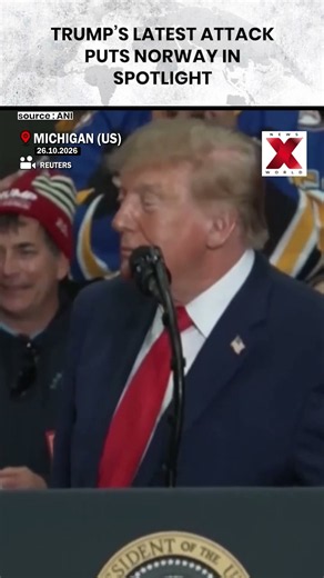 Trump Targets Norway During Michigan Rally Speech | NewsX World