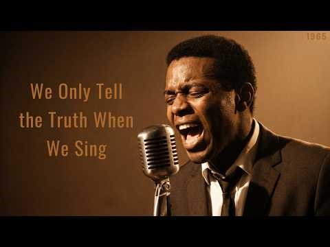60's Soul Classic - We Only Tell the Truth When We Sing - Marvin Gaye, Sam Cooke Inspired