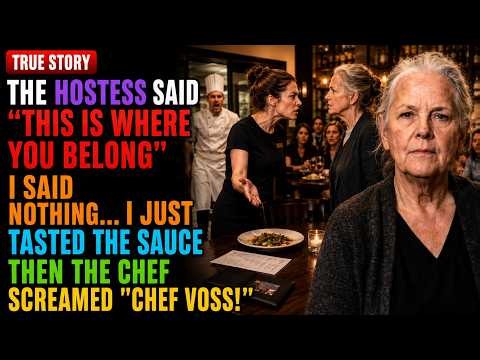 Hostess Said, This Table Is Where You Belong — Then the Head Chef Walked Out and Stopped Cold