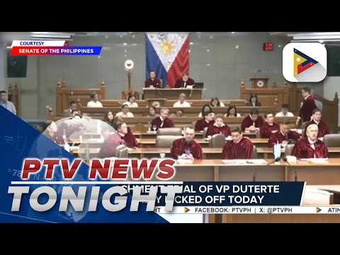 Quick recap on 1st day of impeachment trial of Vice President Sara Duterte