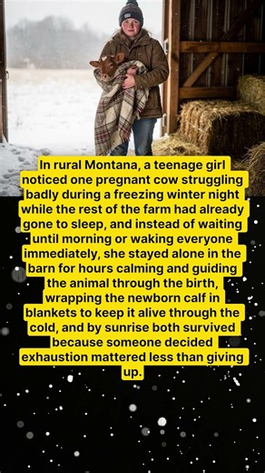 THE FARM GIRL WHO STAYED IN THE BARN 🐄🌙