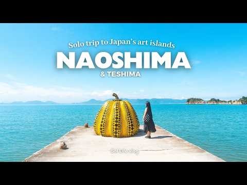 Solo Trip to Japan's Art Islands 🇯🇵 | Naoshima & Teshima 2-Day Travel Guide (No Car or Bikes)