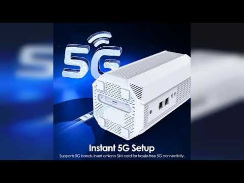 Review: WAVLINK 2026 New 5G NR SA NSA AX3000 WiFi 6 CPE Router with SIM Card Slot, Qualcomn RM...