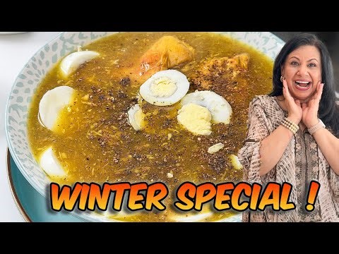 Winter Storm Ke Liye Perfect! Chicken Soup Recipe in Urdu Hindi - RKK