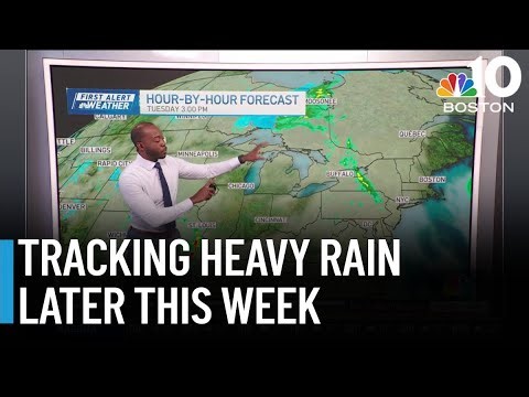 Tracking mid-week rain — and more patchy rain over the weekend