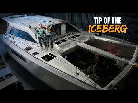 A HUGE Transformation is Coming 😱 (Building Our Own Aluminum Catamaran Pt. 70)