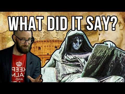 The Forbidden, Secret Ancient Roman Scrolls That Shaped History