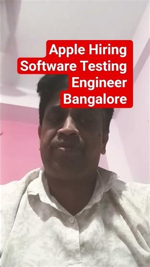 Apple Hiring Freshers 🔥 | Junior SDET Job in Bangalore | Apple Careers 2026
