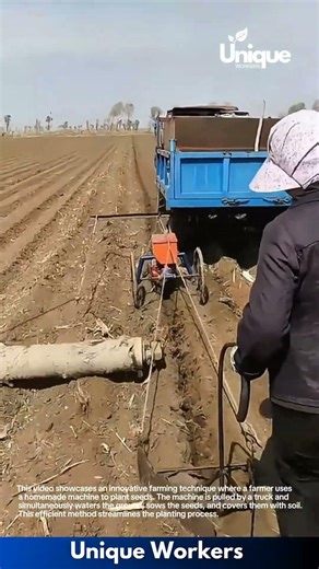 Innovative Farming: Planting Seeds with a Homemade Machine