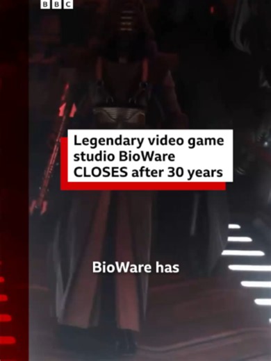 BioWare was founded in 1995, but its last two releases didn't meet sales expectations. #BioWare #MassEffect #DragonAge #BBCGaming #BBCNews