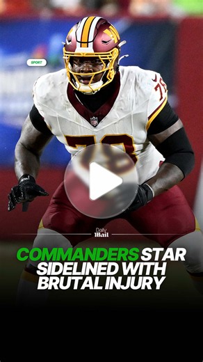 The Washington Commanders have been dealt a huge blow ahead of the new NFL season with star offensive lineman Laremy Tunsil suffering a torn triceps. The left tackle signed a two-year, $60.2million extension with the Commanders in March, becoming the first offensive lineman to earn over $30million per season. But he is now set to undergo surgery to repair the injury and will miss a significant chunk of the season. Tunsil was injured in a one-on-one pass rushing drill in training camp on Saturday