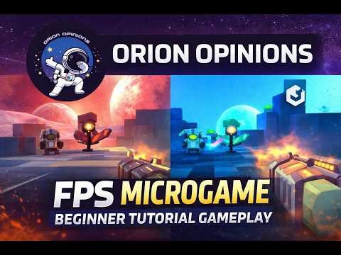 Unity FPS Microgame Demo | Unity Learn Tutorial Gameplay