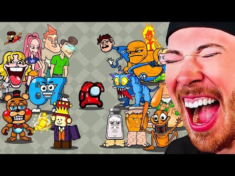 Mini Crewmate Vs EVERYTHING! 5 HOUR FUNNIEST Animation Compilation