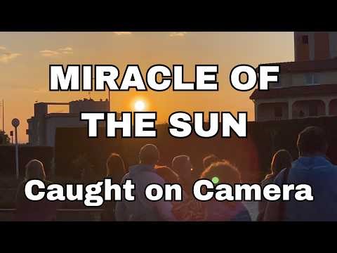 Miracle of the Sun in Medjugorje – First Time Ever Captured on Camera