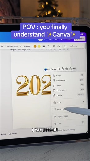 Happy Holidays from Canva Design