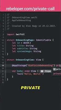 Clean SwiftUI Onboarding Without Overengineering