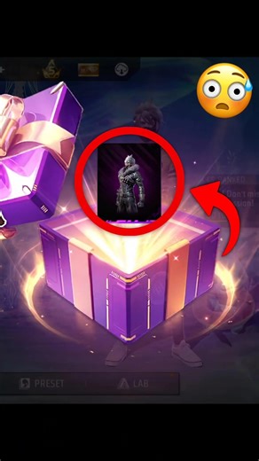 Finally i got Purple Shade bundle in free fire - One Spin Trick #shorts