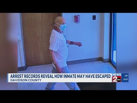 Arrest records reveal how inmate may have escaped Nashville General Hospital