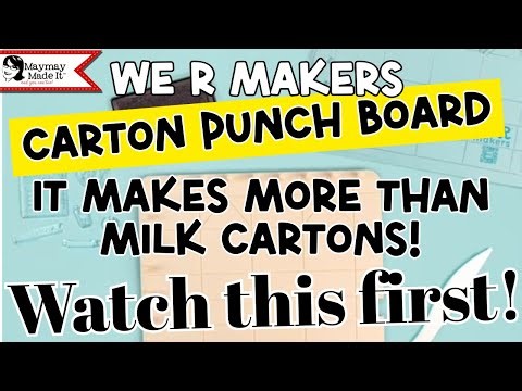 It Makes a CARTON HOLDER too! I knew this was a magical tool!