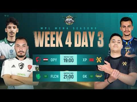 🔴 LIVE | MPL MENA S9 | Week 4 Day 3 Regular Season Closing Day