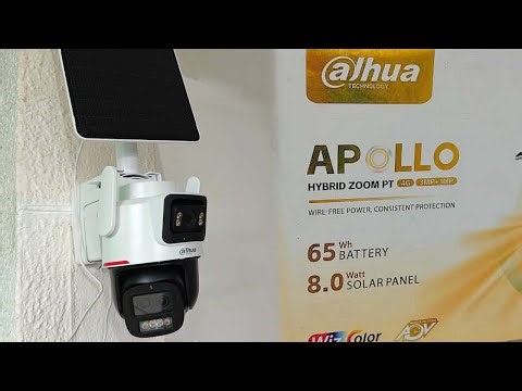 Cámara Solar 4G DAHUA Apollo PTS2649C 3E3Z 4GB20