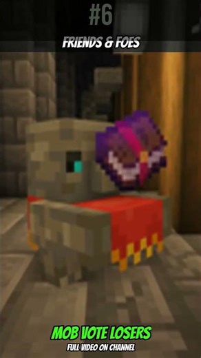 Every Mob Vote Loser Added to Minecraft #shorts