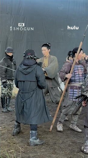 Back on set. The next chapter of Shōgun begins.