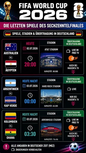 WM 2026 heute: Diese Spiele laufen im Free TV/MagentaTV 📺⚽ #wm2026 #FreeTV #Fußbal #Magenta #Shorts