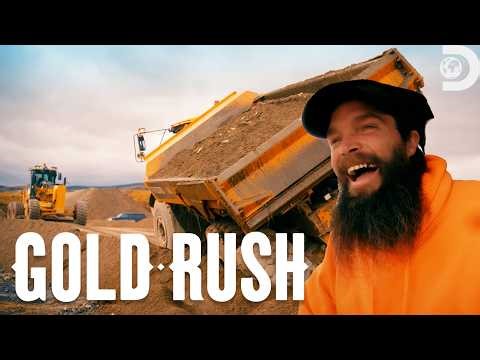 Rock Truck Falls Into Ditch! | Gold Rush | Discovery
