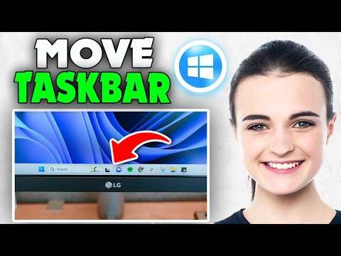 Windows 11: How to Move Taskbar (2026)