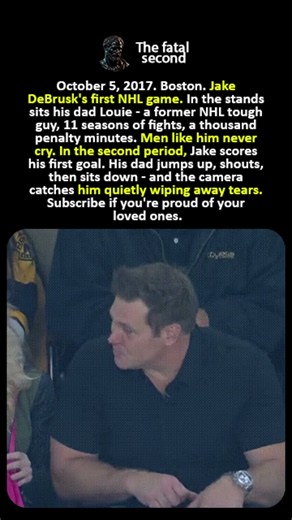 The Tough Guy Who Finally Cried 💙🏒