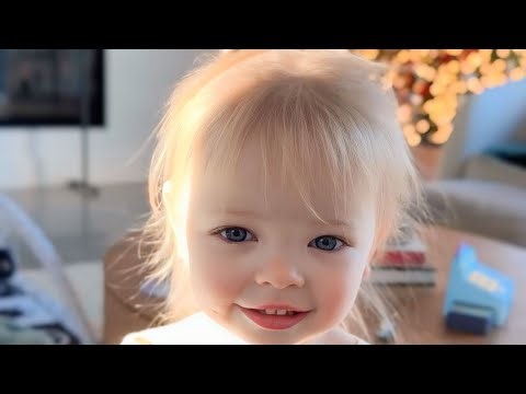 OHH MY SWEET ELLIE IS TOO MUCH EXCITED FOR HER BED HAIR STYLE 🤣🤣LOOK AT ELLIE😍😍