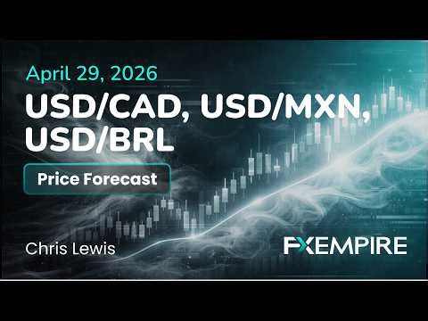 USD/CAD, USD/MXN and USD/BRL Price Forecasts, Technical Analysis: US Dollar Mixed