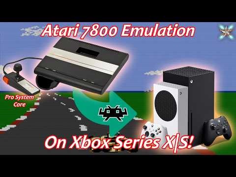 [Xbox Series X|S] Retroarch Atari 7800 Setup Guide (Pro System Core) - 2026 Edition