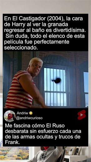 En El Castigador (2004), la escena de la granada e...