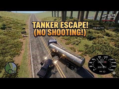 GTA San Andreas Remastered – COLT 45 ONLY FULL GAME – Tanker Commander – UNABLE TO SHOOT?!